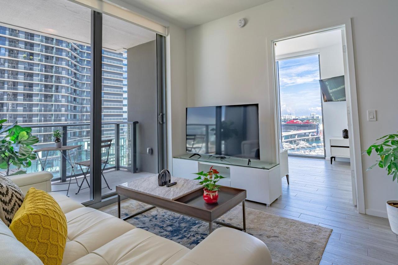 Luxurious 2-Bed Apartment With Breathtaking Bay Views!! Miami Exteriér fotografie