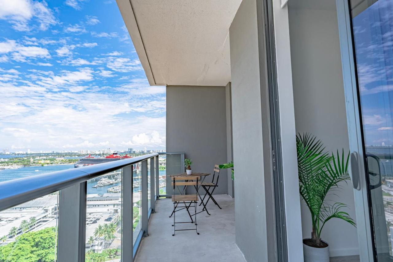 Luxurious 2-Bed Apartment With Breathtaking Bay Views!! Miami Exteriér fotografie